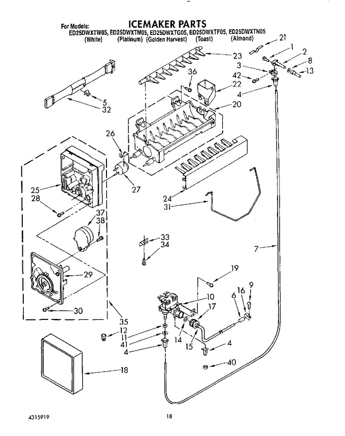 Diagram for ED25DWXTF05