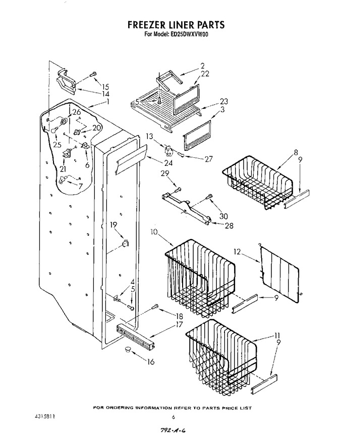 Diagram for ED25DWXVW00