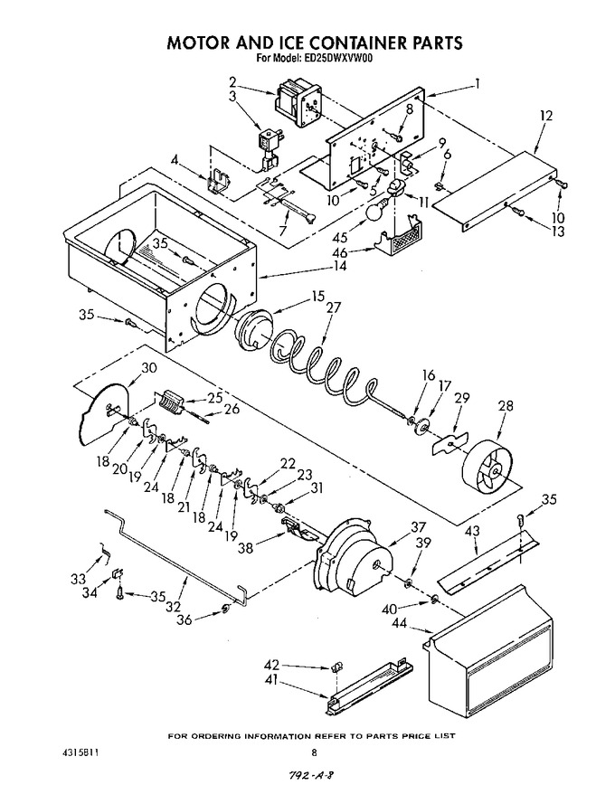 Diagram for ED25DWXVF00