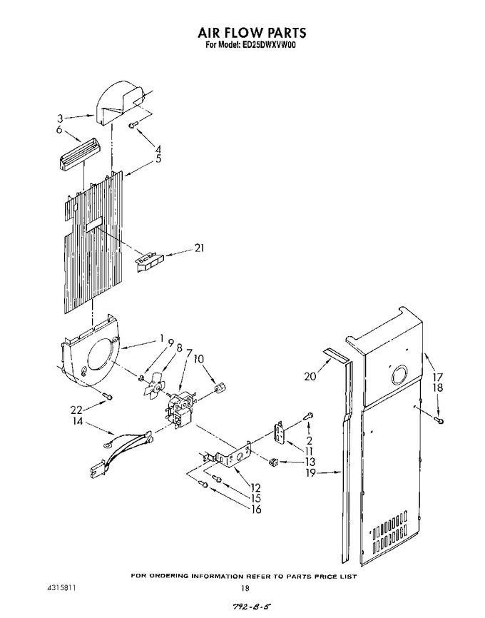 Diagram for ED25DWXVW00