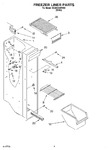 Diagram for 04 - Freezer Liner
