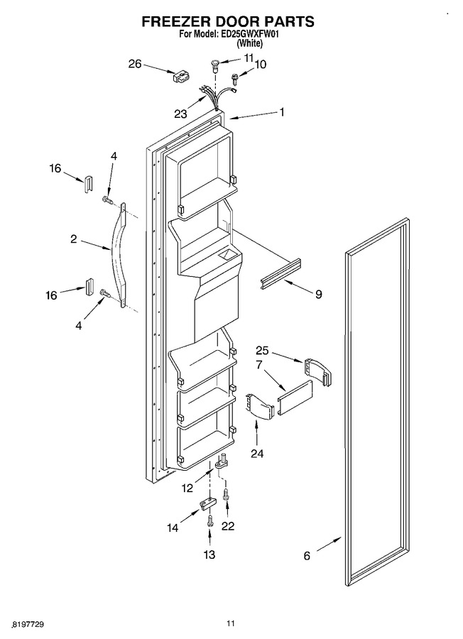 Diagram for ED25GWXFW01