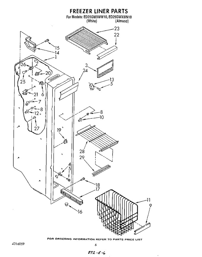 Diagram for ED25GWXWN10