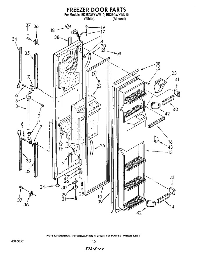 Diagram for ED25GWXWN10