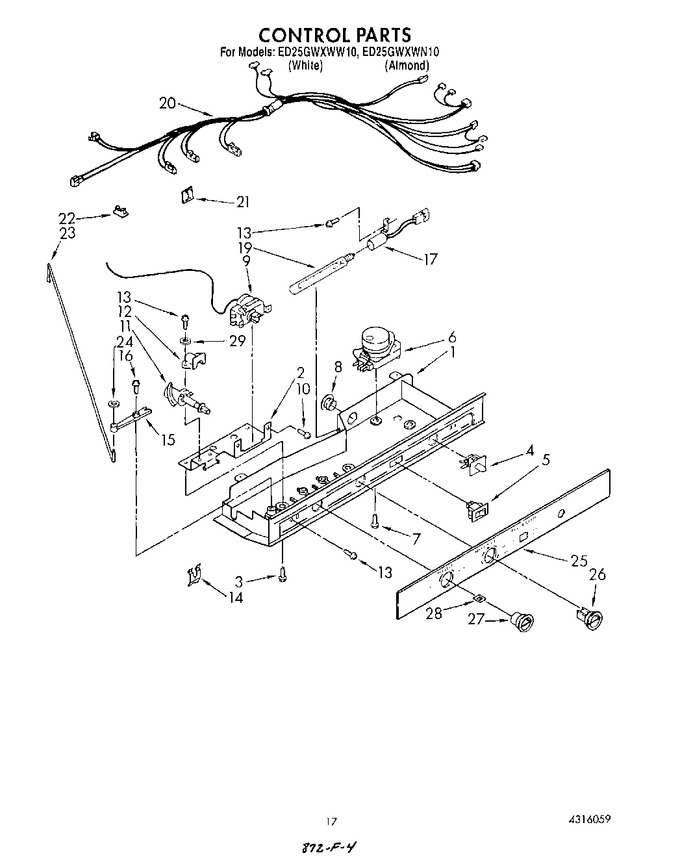 Diagram for ED25GWXWN10