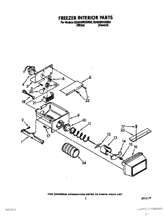 Diagram for ED25GWXXW00