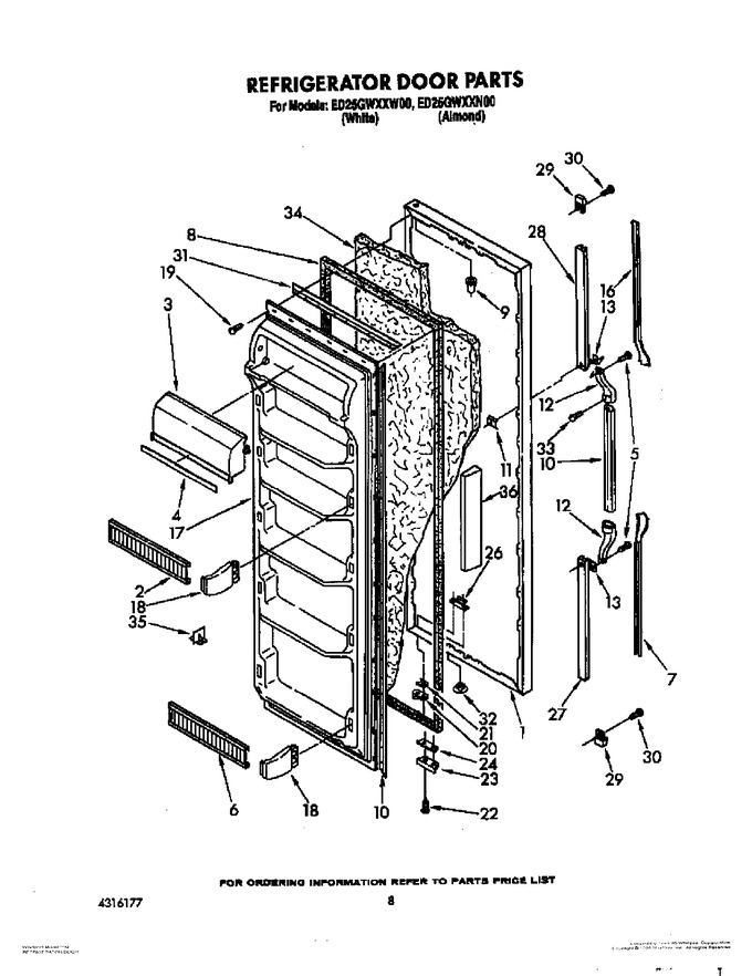 Diagram for ED25GWXXW00