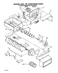 Diagram for 05 - Motor And Ice Container