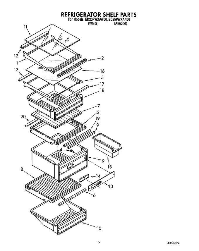 Diagram for ED25PWXAN00