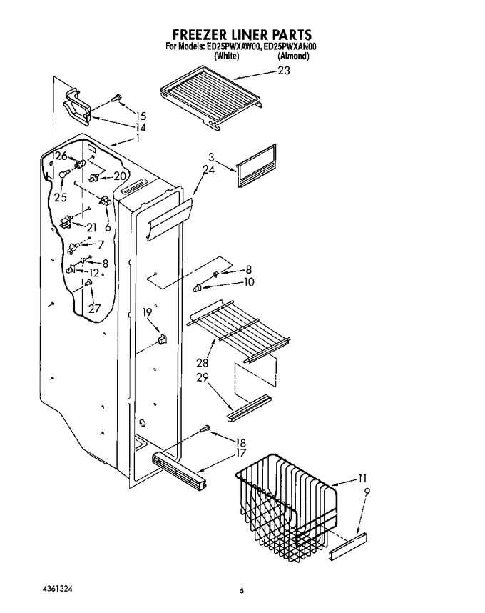Diagram for ED25PWXAN00