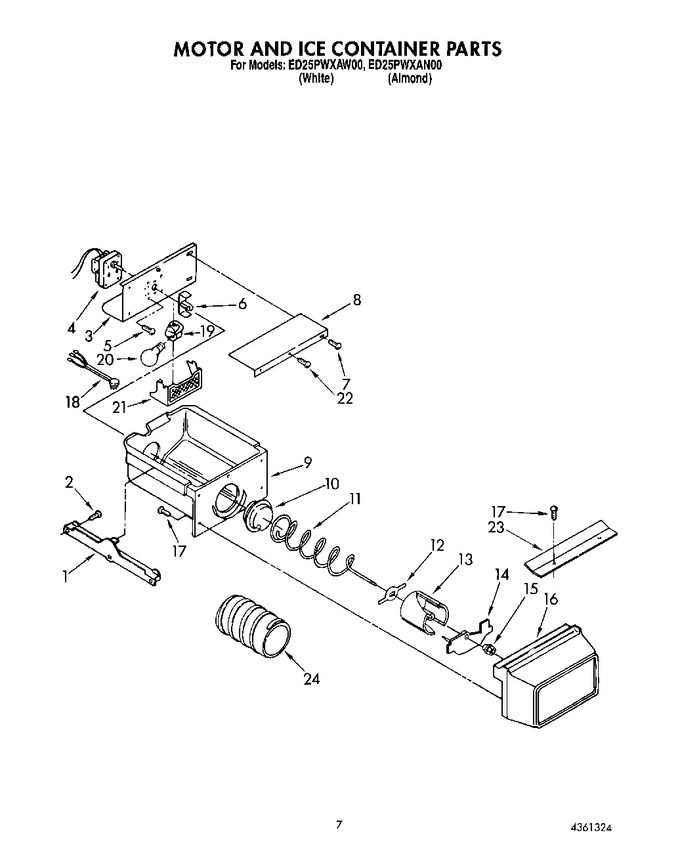 Diagram for ED25PWXAN00