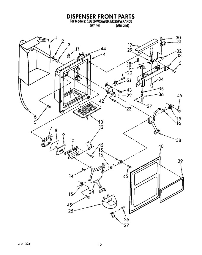 Diagram for ED25PWXAN00
