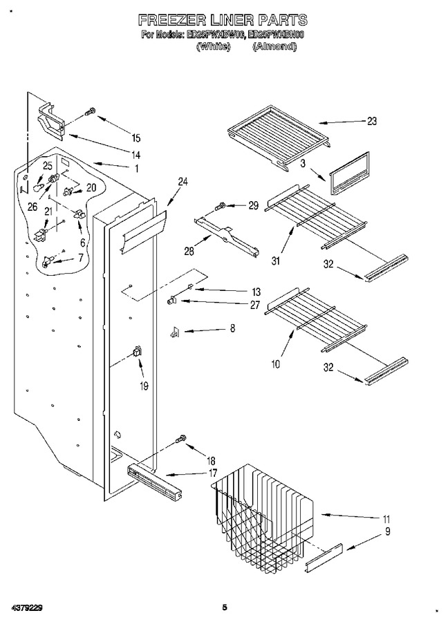 Diagram for ED25PWXBW00