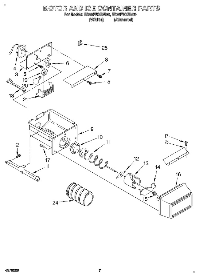 Diagram for ED25PWXBW00