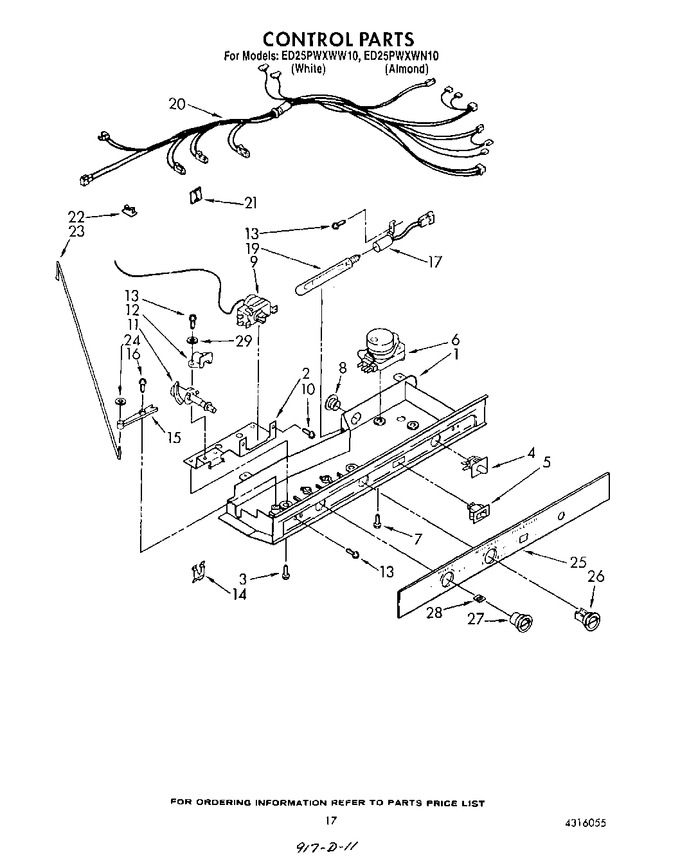 Diagram for ED25PWXWN10