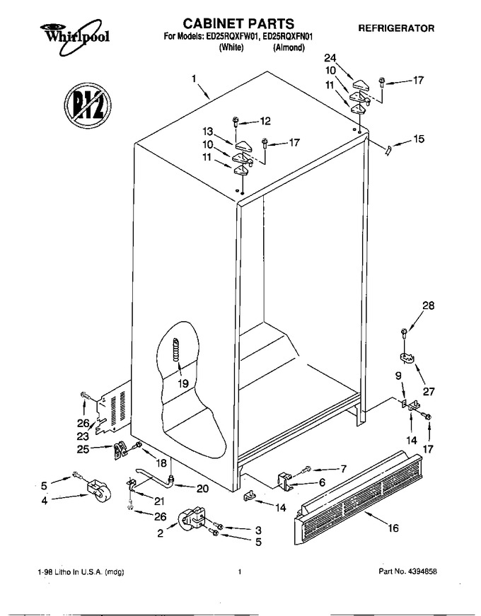 Diagram for ED25RQXFW01