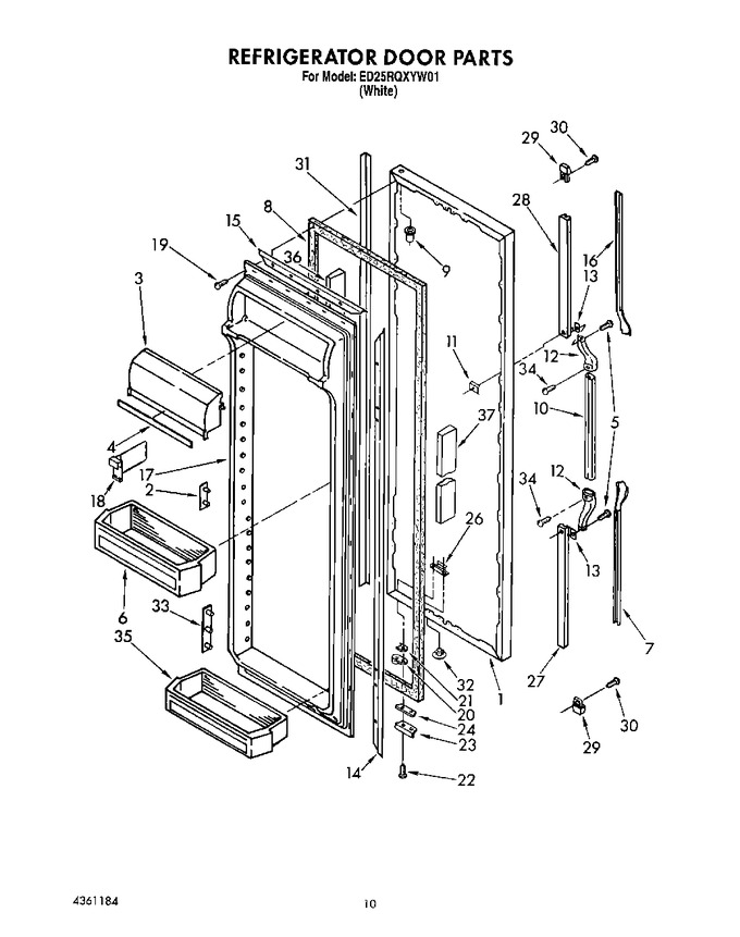Diagram for ED25RQXYW01