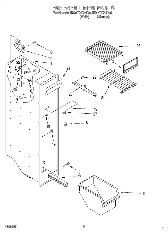 Diagram for ED25TQXGW00