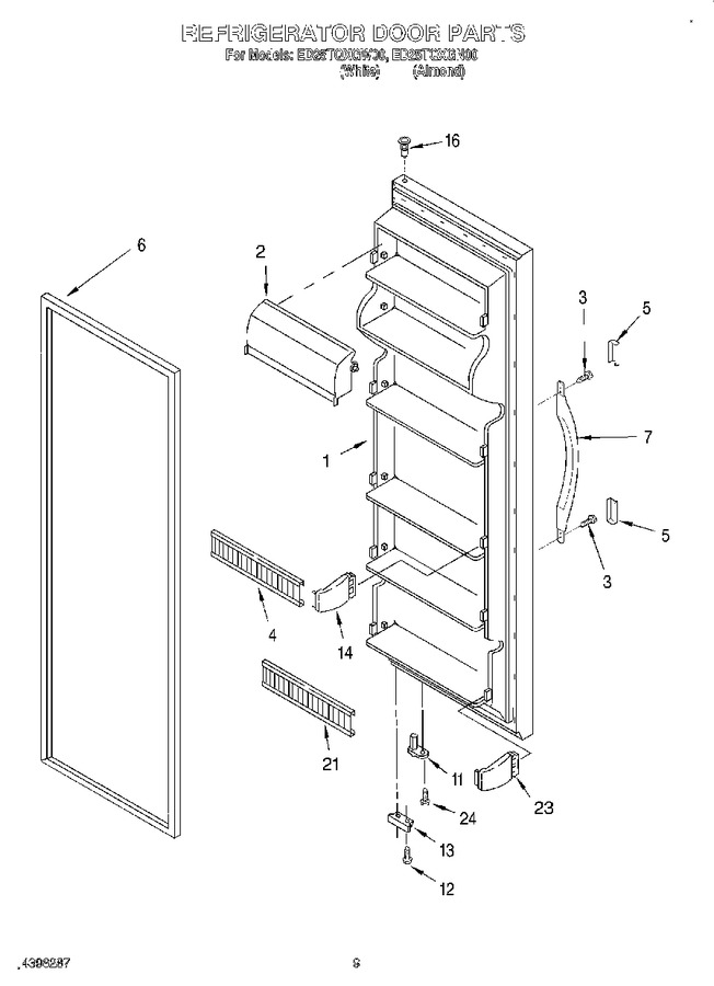 Diagram for ED25TQXGW00