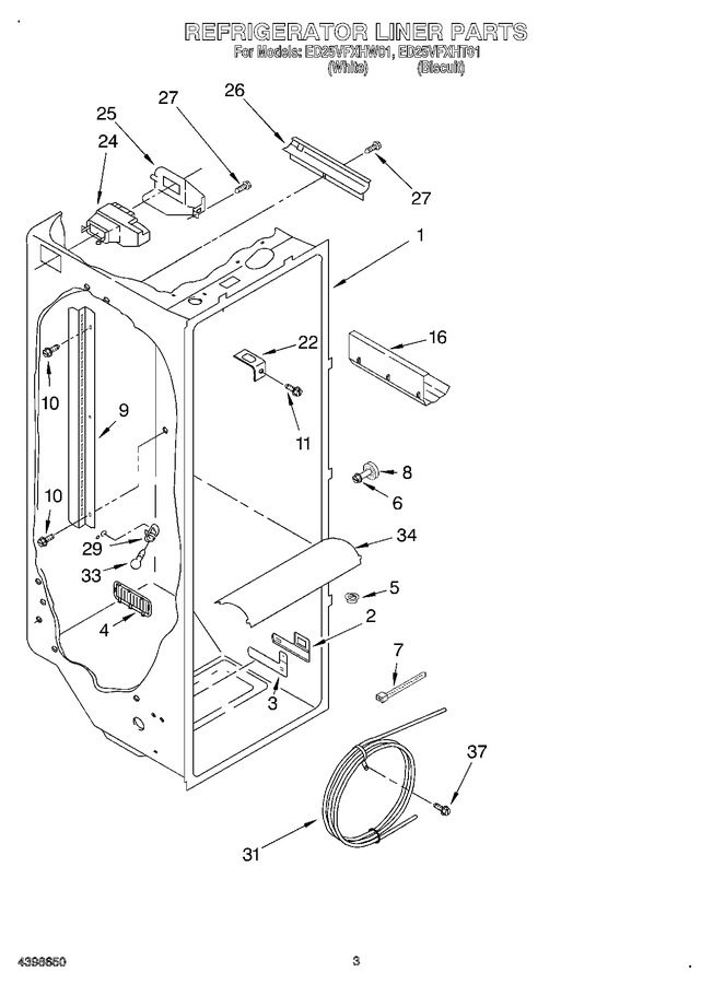 Diagram for ED25VFXHW01