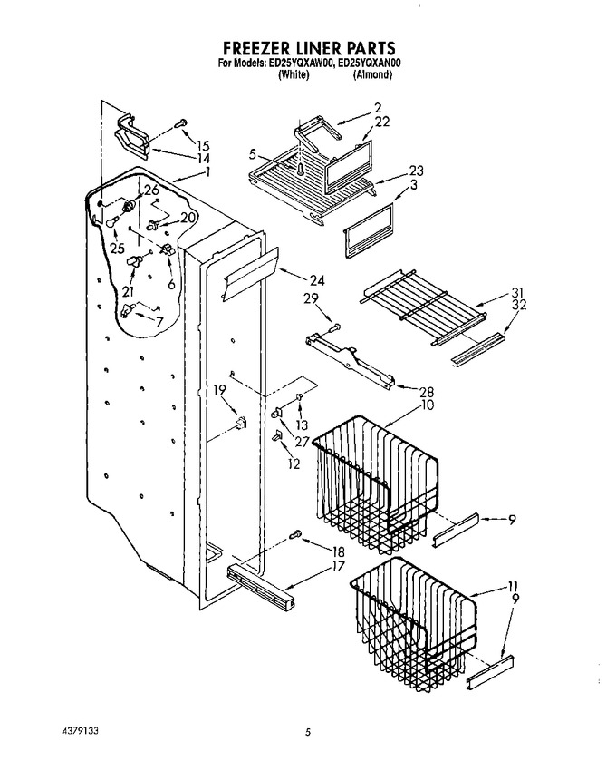 Diagram for ED25YQXAW00