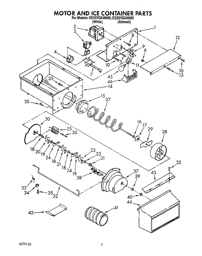 Diagram for ED25YQXAW00