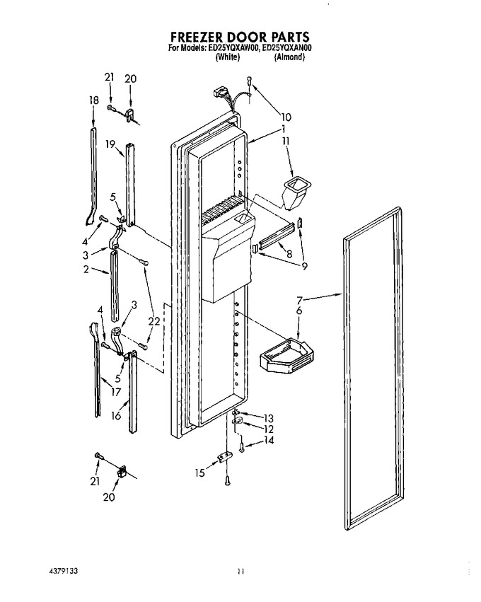 Diagram for ED25YQXAW00