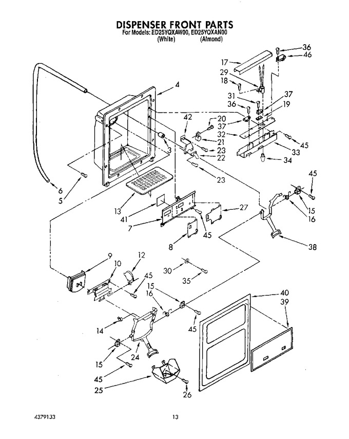 Diagram for ED25YQXAW00