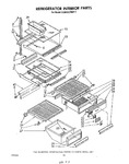 Diagram for 10 - Refrigerator Interior , Lit/optional