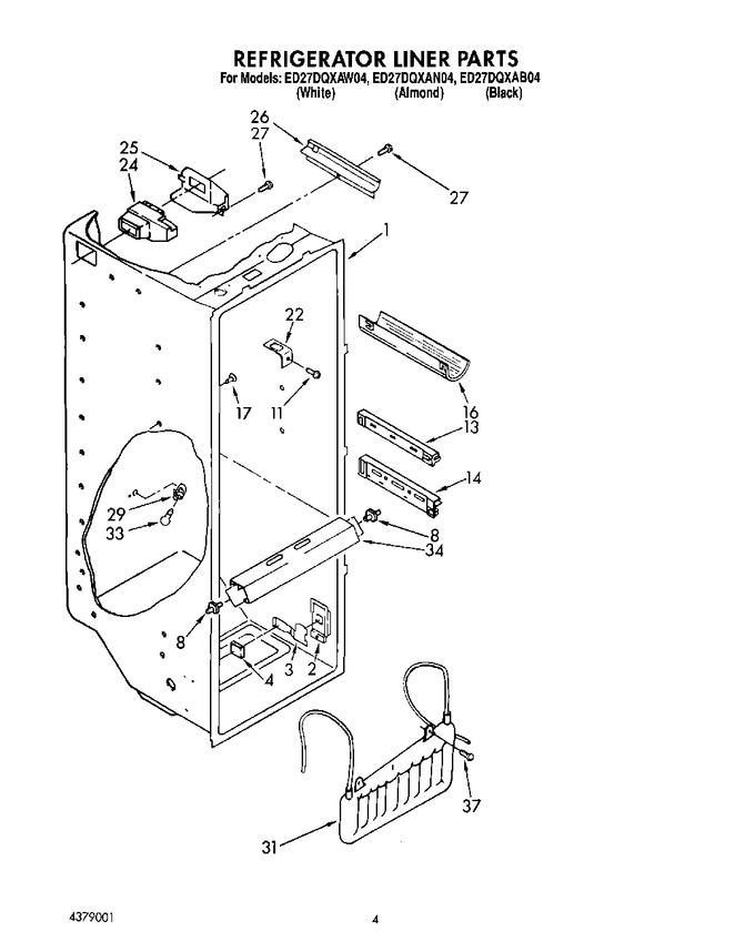 Diagram for ED27DQXAN04