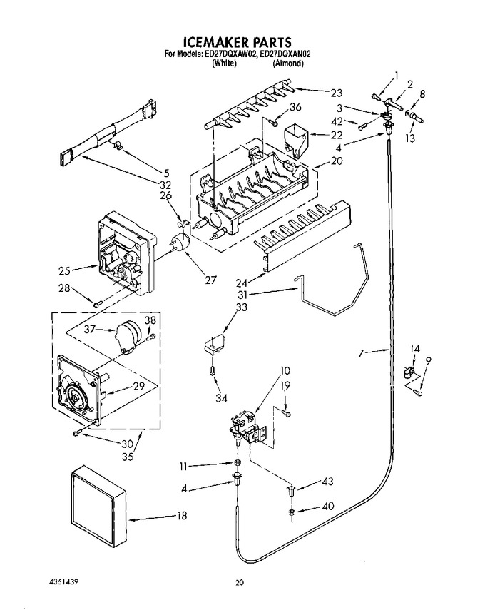 Diagram for ED27DQXAW02