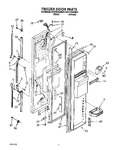 Diagram for 08 - Freezer Door