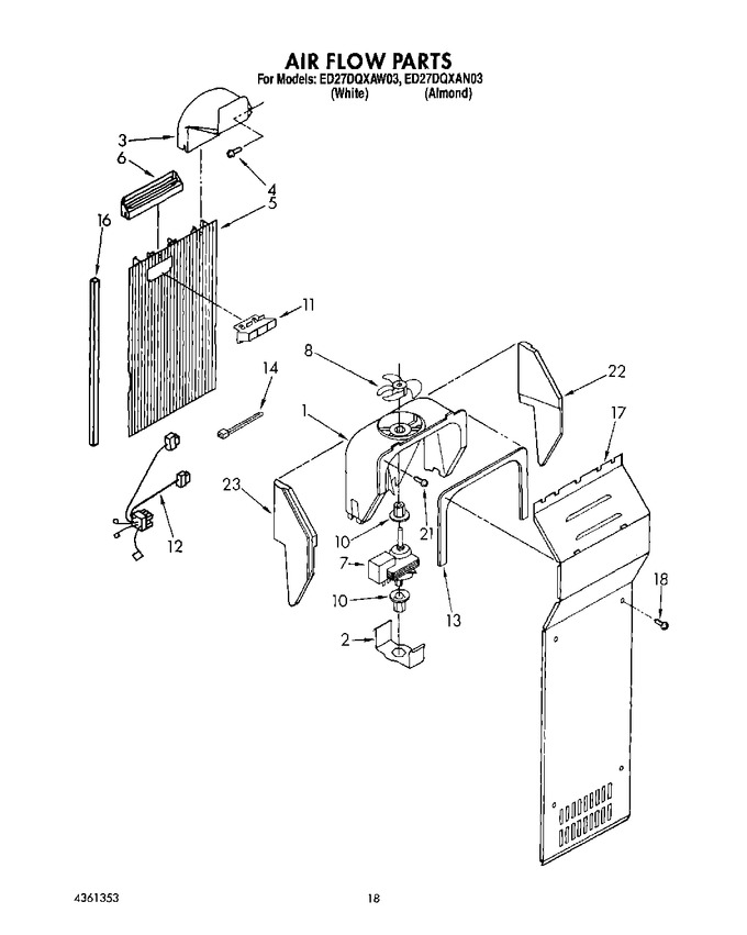Diagram for ED27DQXAW03