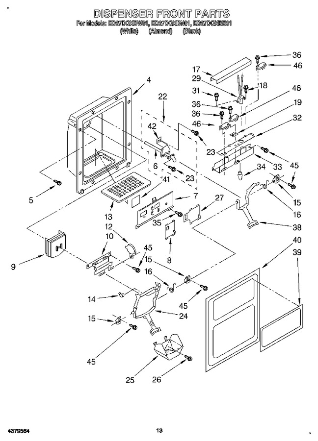 Diagram for ED27DQXBN01