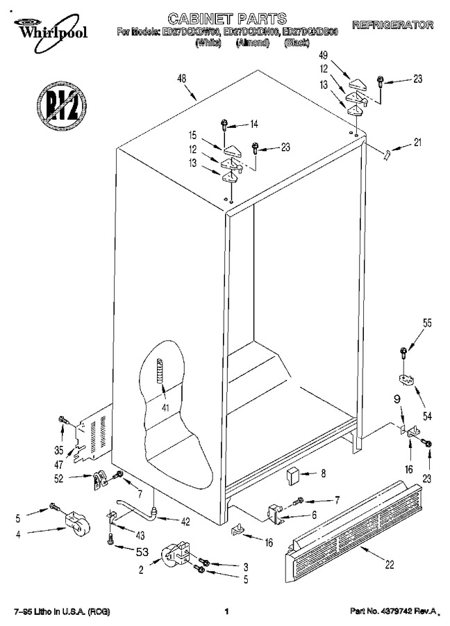 Diagram for ED27DQXDB00
