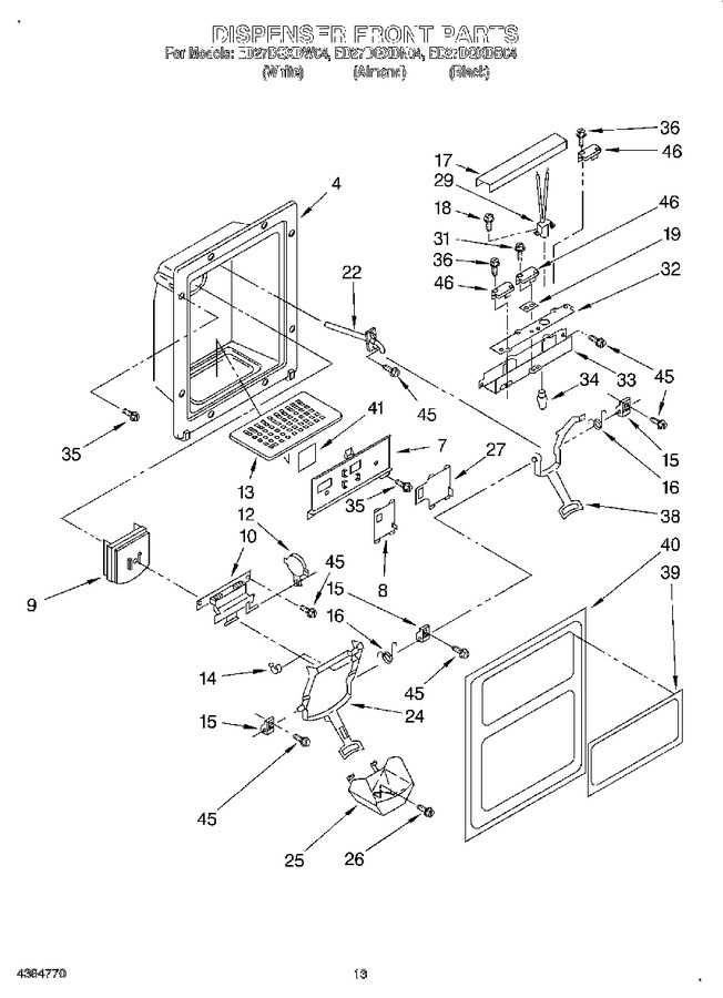 Diagram for ED27DQXDN04