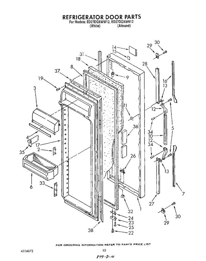 Diagram for ED27DQXWW12
