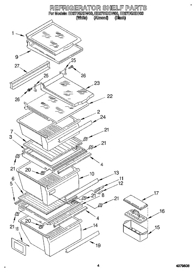 Diagram for ED27DSXDW00