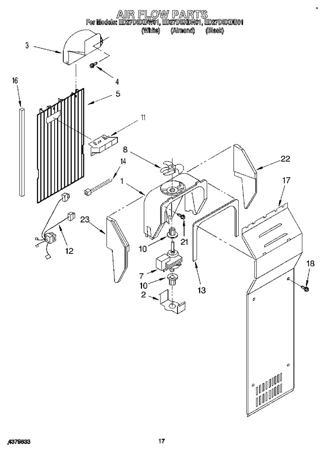 Diagram for ED27DSXDW01