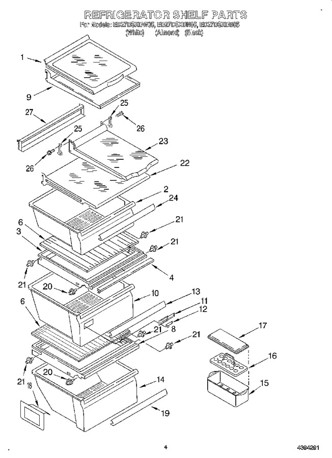 Diagram for ED27DSXDW05