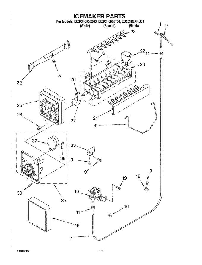 Diagram for ED2CHQXKB03