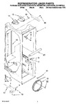 Diagram for 02 - Refrigerator Liner Parts