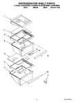 Diagram for 03 - Refrigerator Shelf Parts