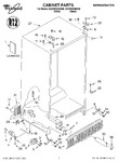 Diagram for 01 - Cabinet Parts