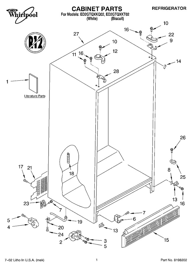 Diagram for ED2GTQXKQ02