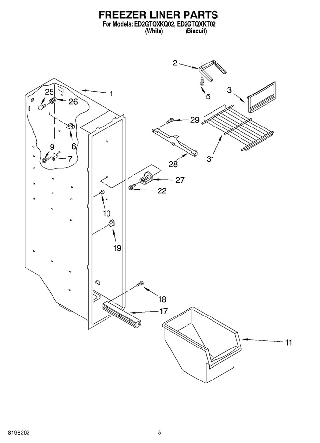 Diagram for ED2GTQXKT02