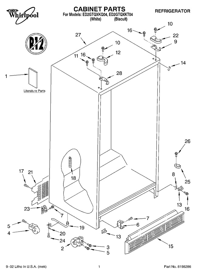 Diagram for ED2GTQXKT04