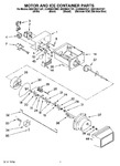 Diagram for 05 - Motor And Ice Container Parts