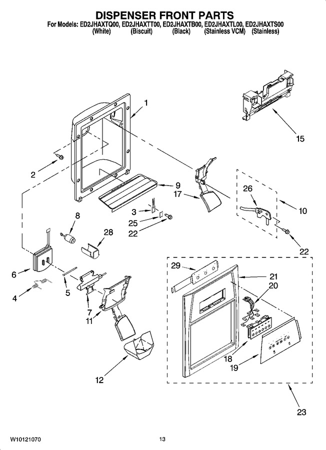 Diagram for ED2JHAXTB00