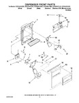 Diagram for 08 - Dispenser Front Parts